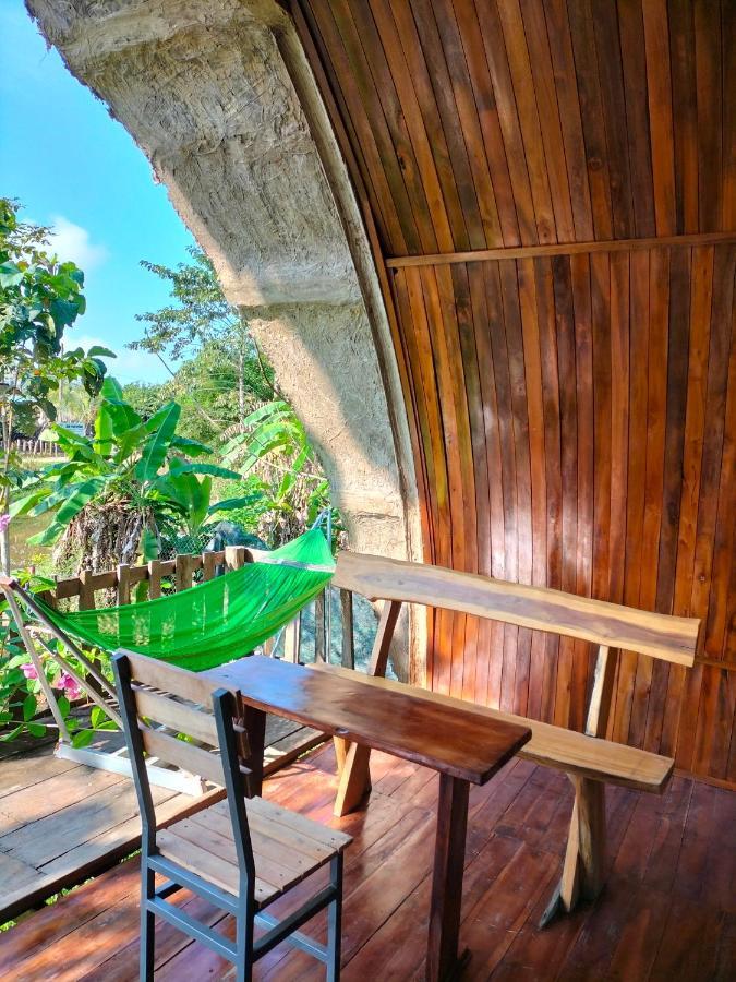 Rice Straw Green Lodge- Resort Quan Tom Exterior photo
